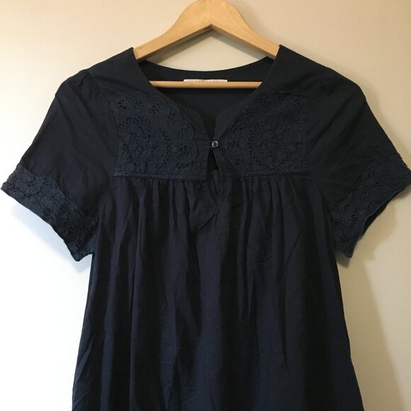 Lowry's Farm Japan 100% Cotton Babydoll Mini Dress - Picture 7 of 16